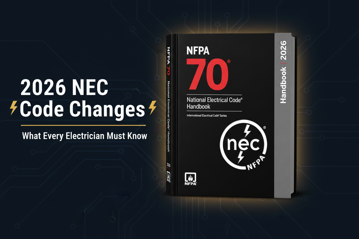 2026 NEC Code Changes: What Every Electrician, Inspector & Contractor Must Know