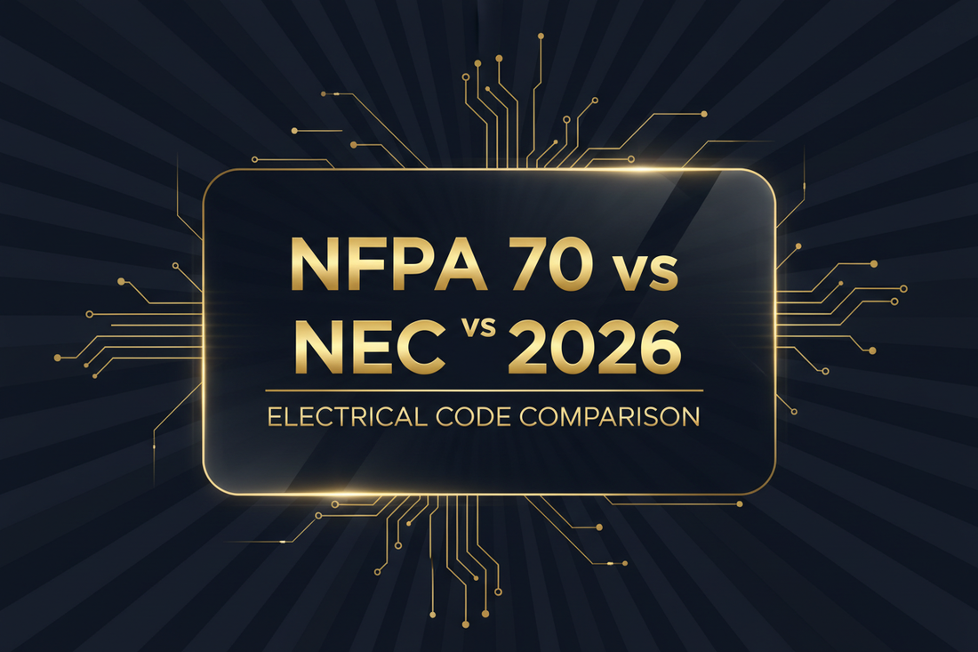 NFPA 70 vs NEC 2026: What's the Difference and Which Do You Need?