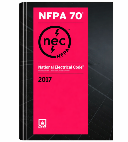 2017 NFPA 70 National Electrical Code 2017, ISBN: 978-1455928682