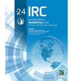 2024 IRC International Residential Code, ISBN: 978-1959851639