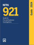 2024 NFPA 921 Guide for Fire and Explosion Investigations, ISBN: 978-1455931255