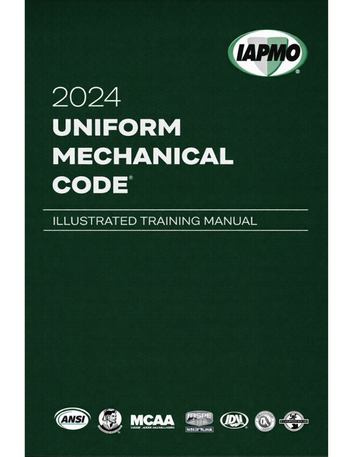 2024 Uniform Mechanical Code Training Manual