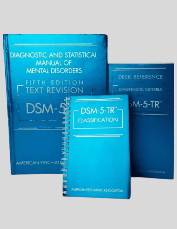 DSM 5 TR Hardcover & Desk Reference & Classification Spiral bound Combo Pack 978-0890425831  978-0890425756  978-0890425794