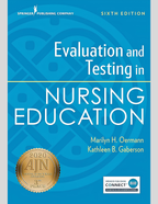 Evaluation and Testing in Nursing Education, Sixth Edition 6th Edition ISBN: 9780826135742