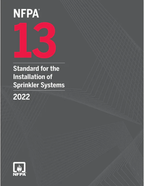 2022 NFPA 13 Standard for the Installation of Sprinkler Systems, ISBN: 978-1455927814