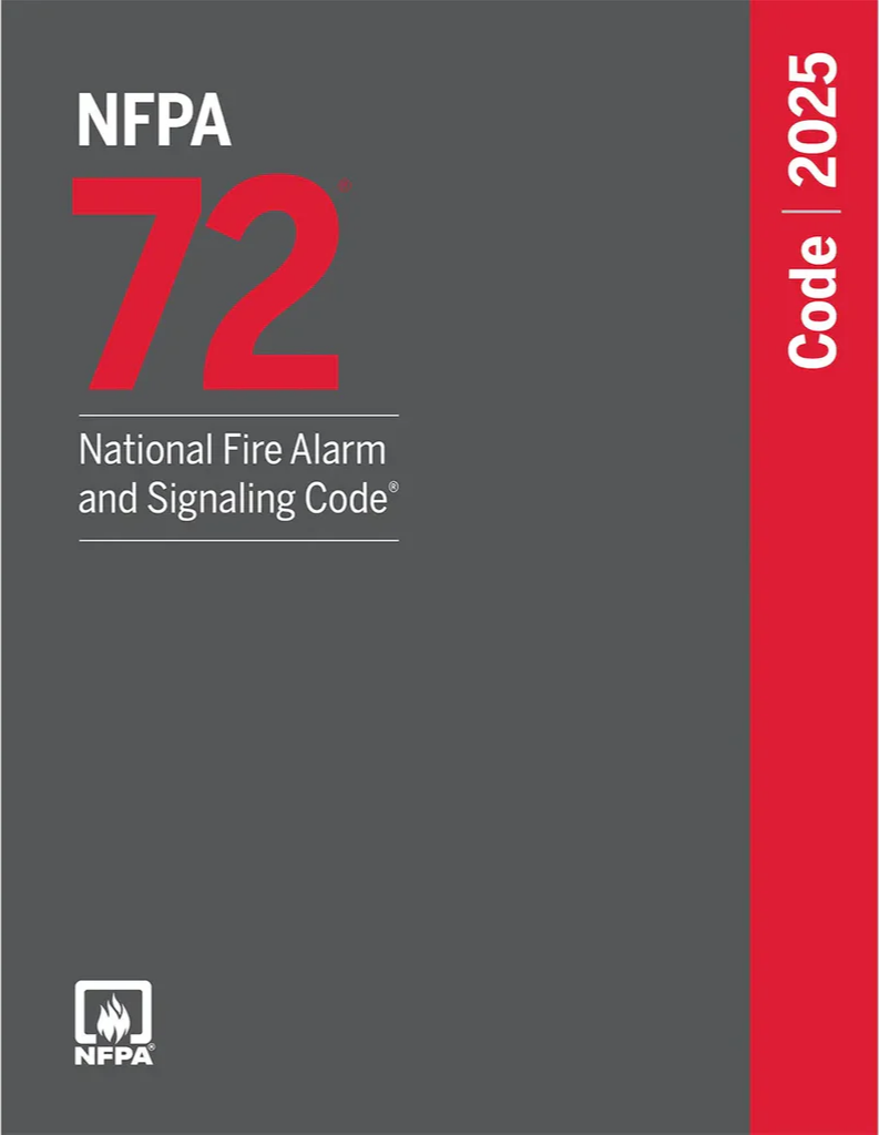 2025 NFPA 72 National Fire Alarm and Signaling Code, ISBN: 978-1455931521