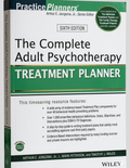 The Complete Adult Psychotherapy Treatment Planner (PracticePlanners) 6th Edition ISBN: 9781119629931