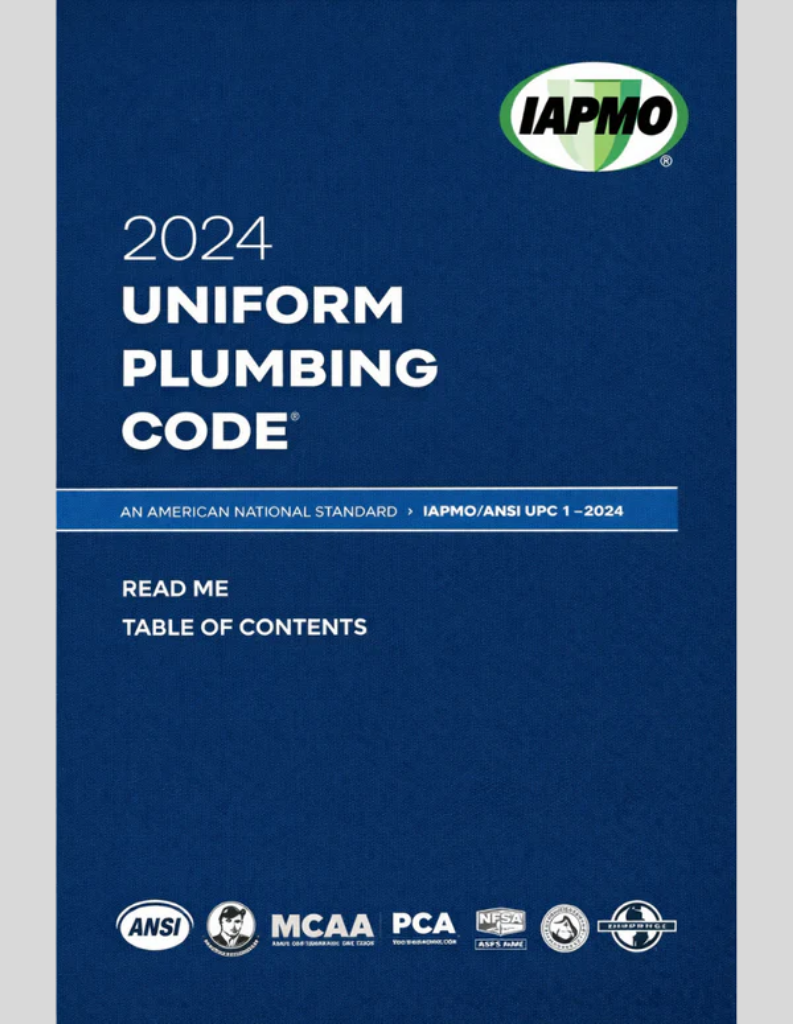 2024 Uniform Plumbing Code Soft Cover w/Tabs IAPMO/ANSI UPC 1 ISBN: 9781944366919
