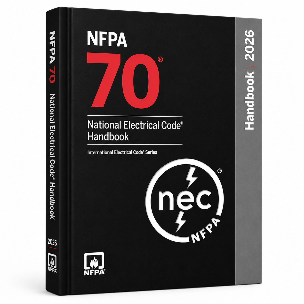 NFPA 70 National Electrical Code (NEC) Handbook 2026 — 1st Edition | Official NEC 2026