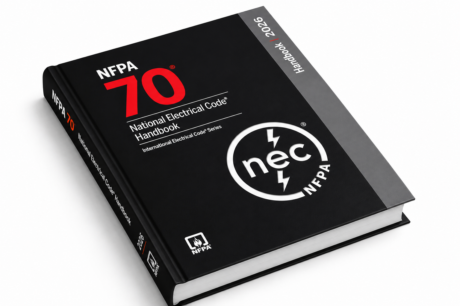 NFPA 70 National Electrical Code (NEC) Handbook 2026 — 1st Edition | Official NEC 2026